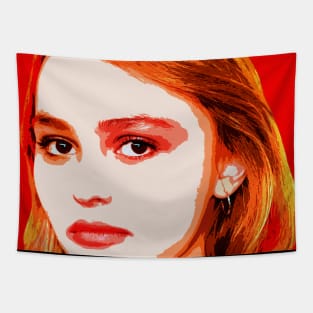 lily rose depp Tapestry