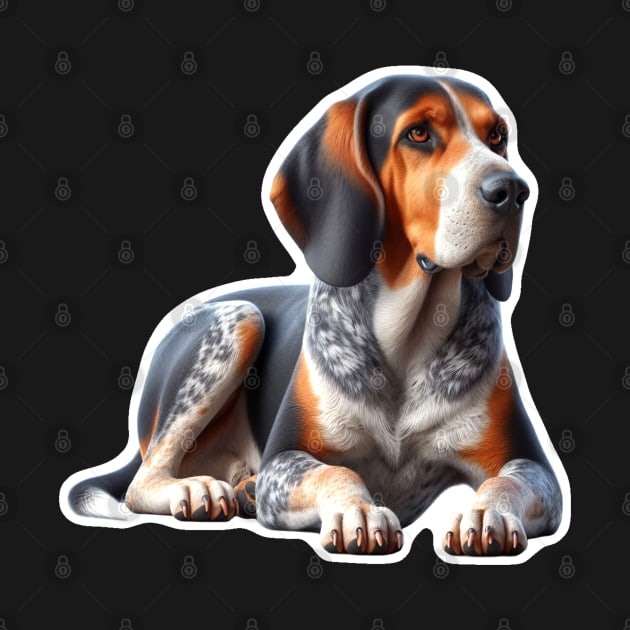 American English Coonhound by millersye