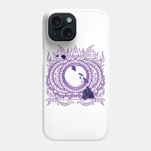 Hawaii Mandala Phone Case by Manfish Inc.