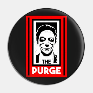 The Purge Minimalist Poster Pin