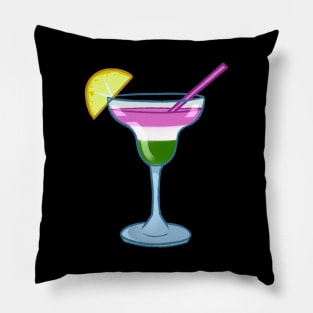 Genderqueer cocktail #5 Pillow