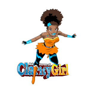 Official Clarity Girl Design T-Shirt