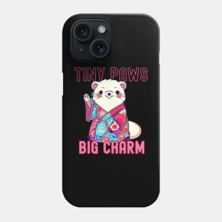 Ferret in kimono Phone Case