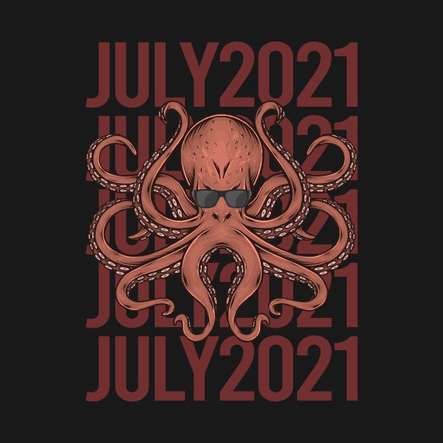 Funny Octopus - July 2021 by songuk