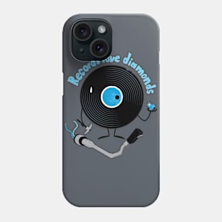 Records love diamonds Phone Case