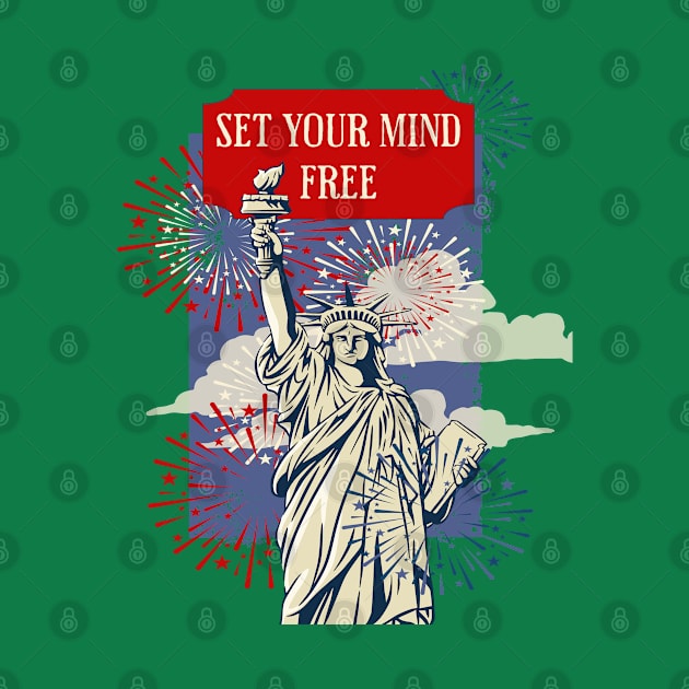 Set Your Mind Free by Pixels, Prints & Patterns