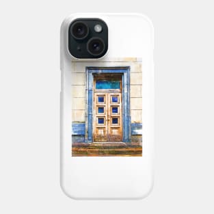 Vintage Doorway Entrance Marker Sketch Phone Case