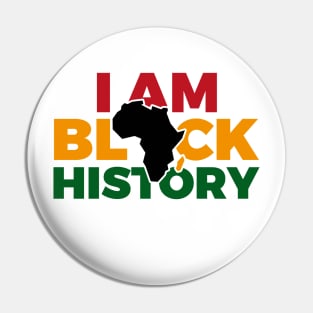 i am black history map Pin