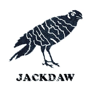 JACKDAW Logo Font T-Shirt