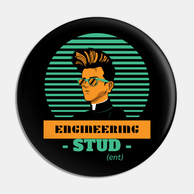 Engineering Stud Pin by ForEngineer