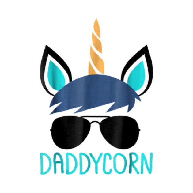 Download Mens Daddycorn Unicorn Dad Father's Day Gift - Mens ...