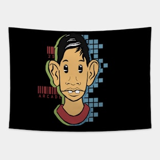 Arcade Kid Tapestry