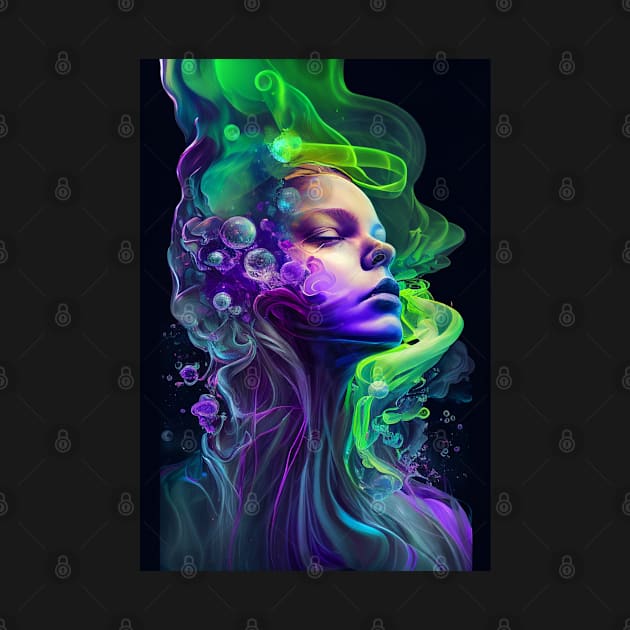 Fluid Woman by Legendary T-Shirts