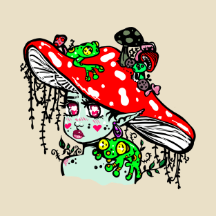 Little Mushroom Lady T-Shirt