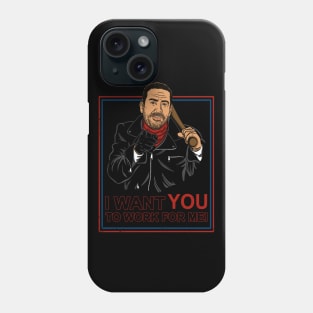 Zombie Killer I Want You Vintage Poster For Zombie Lovers Phone Case