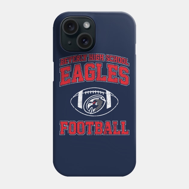 Beverly High School Eagles Football (Variant) Phone Case by huckblade