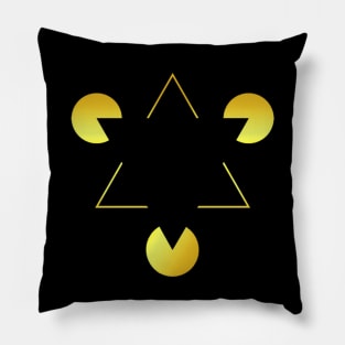 Golden Star illusion Pillow