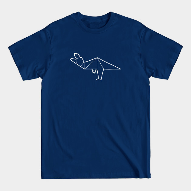 Disover Origami T Rex - T Rex - T-Shirt