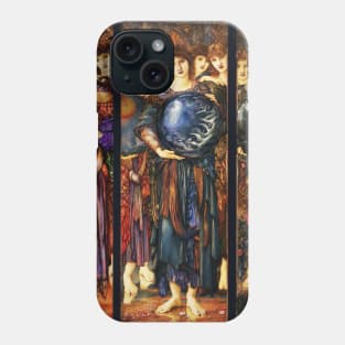 DAYS OF CREATION ANGELS Fourth, Fifth and Sixth Day by Edward Burne Jones Phone Case