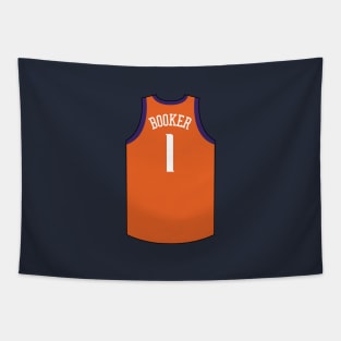 Devin Booker Phoenix Jersey Qiangy Tapestry