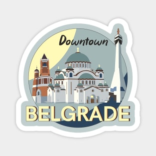 Belgrade Downtown Magnet