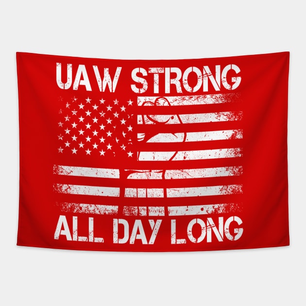 UAW Automakers Strike 2023 UAW Strike - UAW strong Tapestry by Danemilin