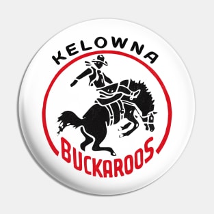 Defunct Kelowna Buckaroos Hockey Pin