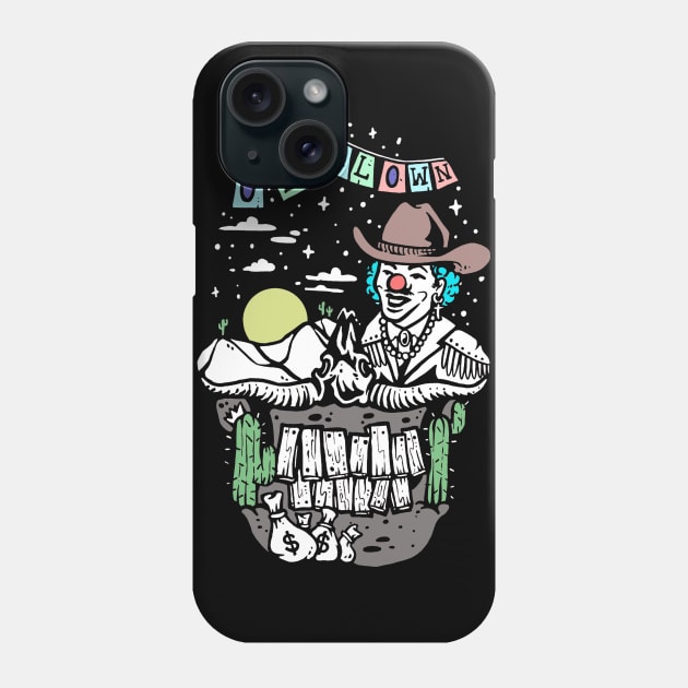 ald town clown Phone Case by namaluandsg