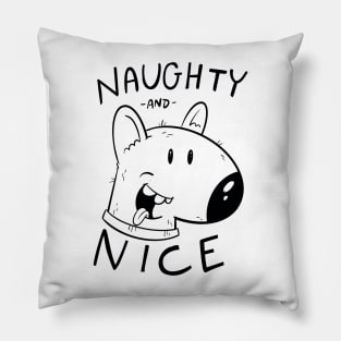 NAUGHTY AND NICE! Pillow