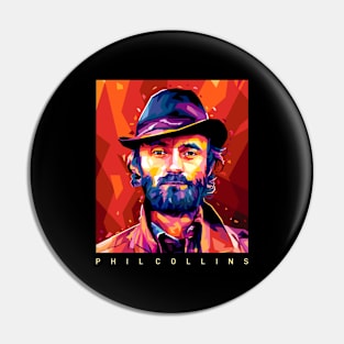 Phil collins Pin