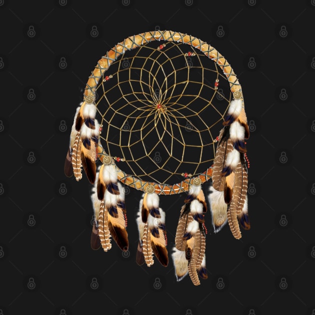 Pelican-Hawk Feather-Dream-catcher by Nadine8May