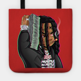 hustle and grind Tote