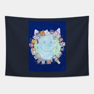 Happy Cat Planet - Choose your Personality Tapestry