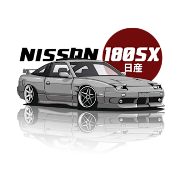 Nissan 180SX JDM Car by T-JD