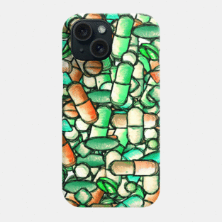 Pharmacy Pill Patterns Phone Case