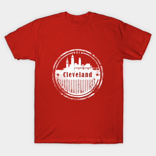 Discover Cleveland Ohio City Art - Cleveland Ohio - T-Shirt