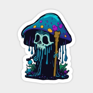 old mushroom reaper Magnet