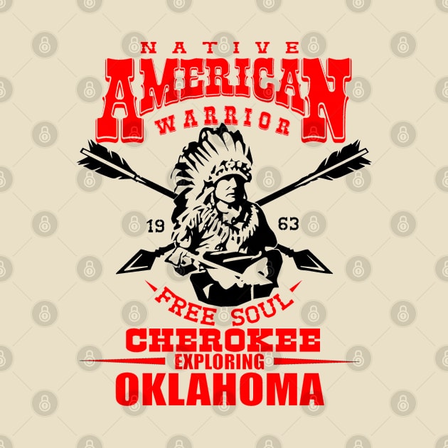 American Warrior Cherokee Nation by comancha