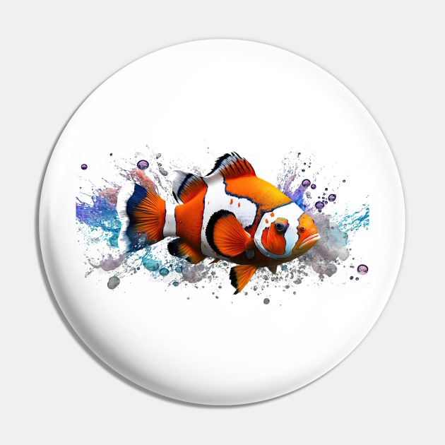 Clown Fish Pin by Urban Archeology Shop Gallery