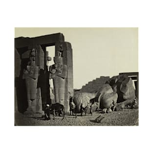 Fallen Statue at the Ramesseum, Thebes T-Shirt