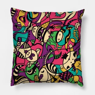 Goats - 12 Zodiac Animals Pillow