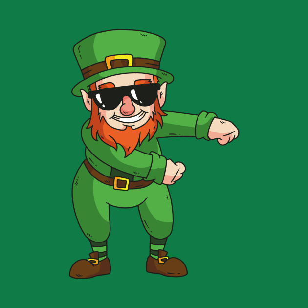 Flossing Leprechaun by SLAG_Creative