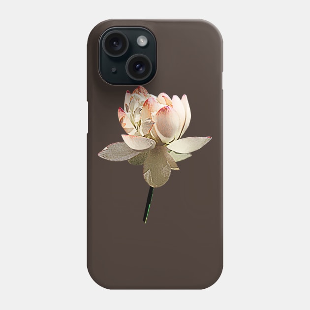 Lotus - Delicate Pink Lotus Phone Case by SusanSavad