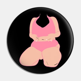 Big Girls So Cute Pink Pin