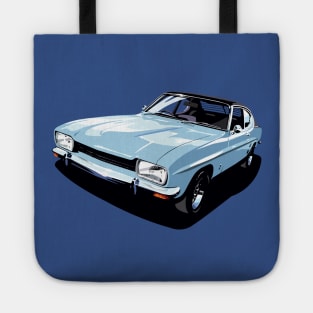 British Ford Capri in blue Tote