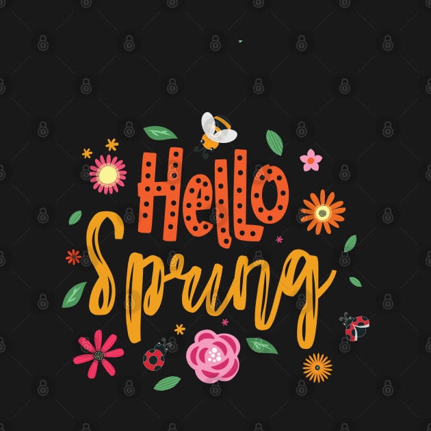 Hello Spring by Tee brush