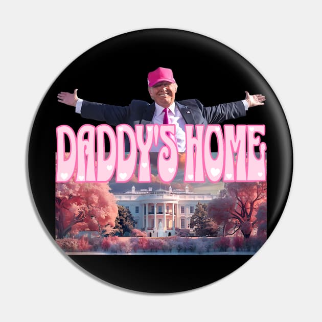 Daddy's Home Real Donald Pink Preppy Edgy Good Man Trump Pin by thavylanita