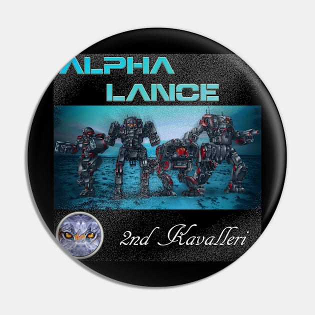 Alpha Lance Pin by Oswald's Oddities