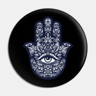 Hamsa Hand of Fatima Protection Pin