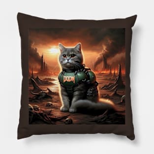 Doom Kitty Pillow